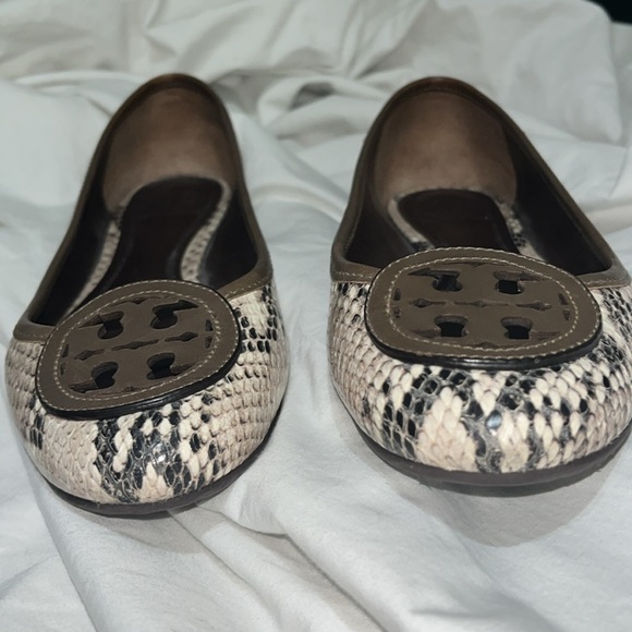 Tory Burch Shoes | Tory Burch Louisa Python Snake Ballet Flats - Picture 4 of 4